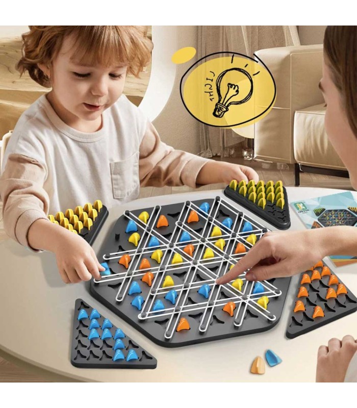 بازی دوز کشی مثلثی Chain GameTriangle