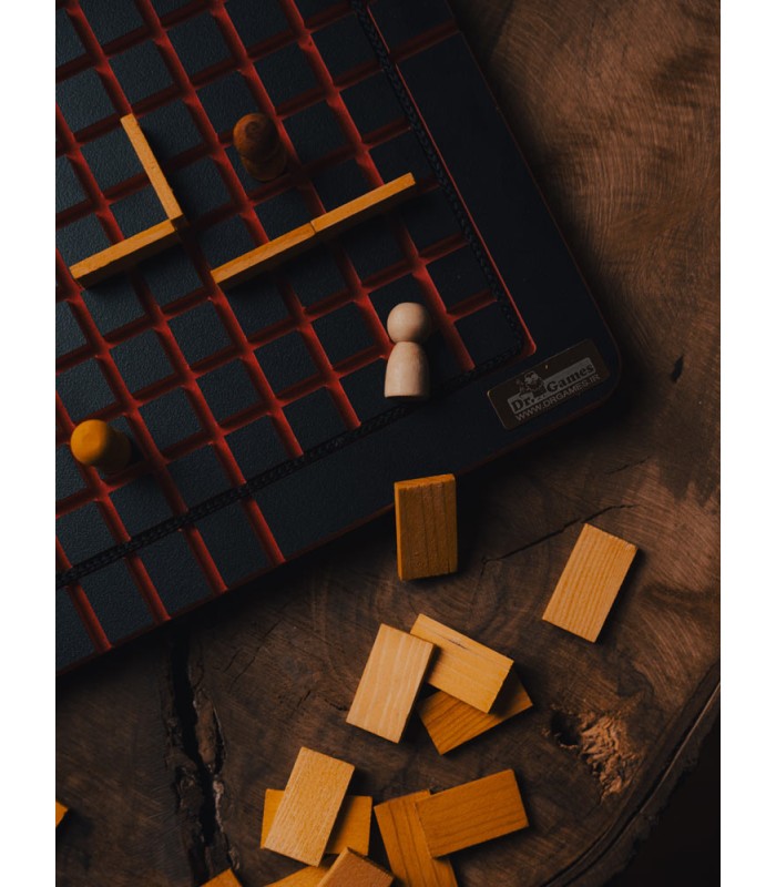 بازی ایرانی کوریدور چوبی دکترگیمز Quoridor Dr.Games