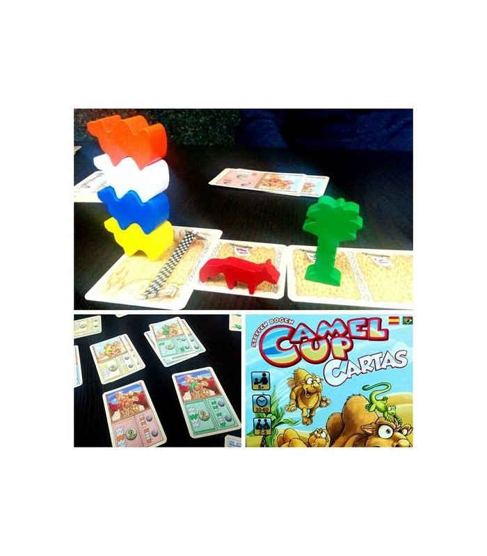 شتر سواری نسخه کارتی (Camel Up Cards)