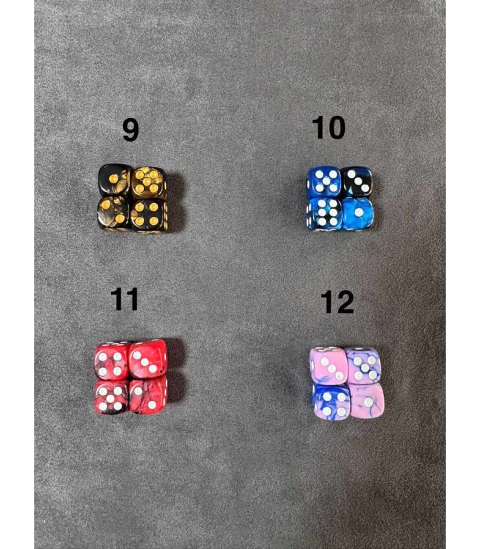 تاس بازی 6 وجهی مات ابروبادی Dice D6