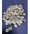 تاس شش وجهی خارجی 10 میل مات dice 10m