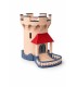 برج تاس مدل قلعه مکانیکی Dice Tower Mechanical Trap Door