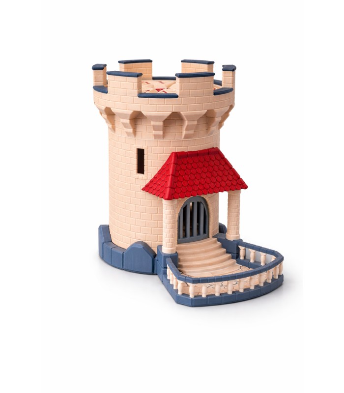 برج تاس مدل قلعه مکانیکی Dice Tower Mechanical Trap Door