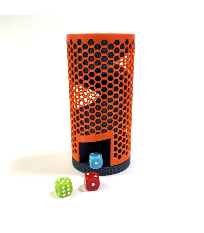 برج تاس مدل زنبوری دو رنگ Dice Tower