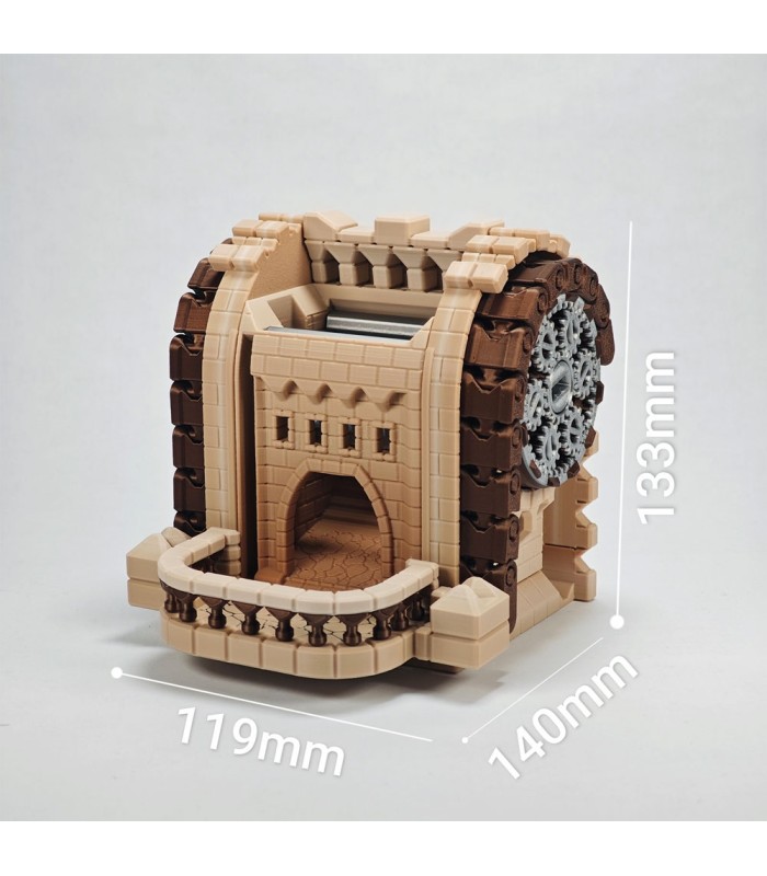 برج تاس مدل قلعه آسانسوری Dice Tower Mechanical Elavator