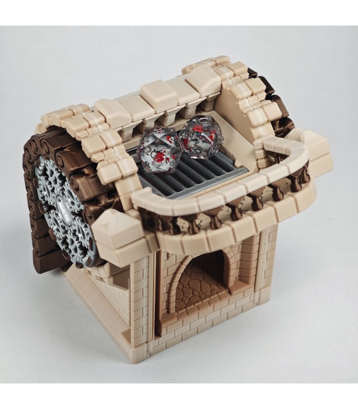 برج تاس مدل قلعه آسانسوری Dice Tower Mechanical Elavator