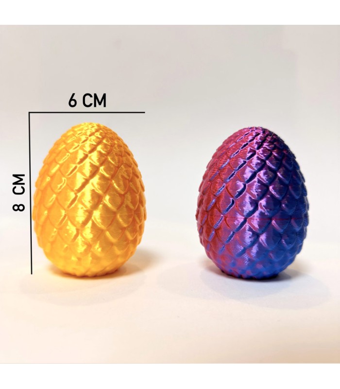 محفظه تاس و توکن تخم اژدها Dice Storage Dragon Egg dnd