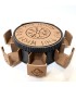 جعبه تاس مکانیکی مدل طلسم D&D Mechanical Runic Dice Box dnd