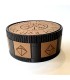جعبه تاس مکانیکی مدل طلسم D&D Mechanical Runic Dice Box dnd