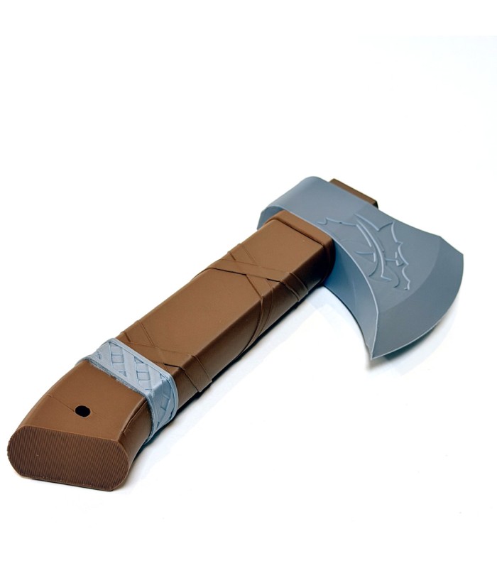 محفظه تاس نقش آفرینی مدل تبر فانتزی D&D Dice axe dnd