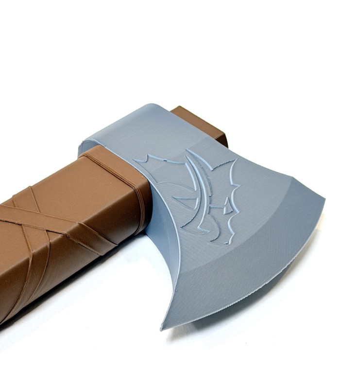 محفظه تاس نقش آفرینی مدل تبر فانتزی D&D Dice axe dnd