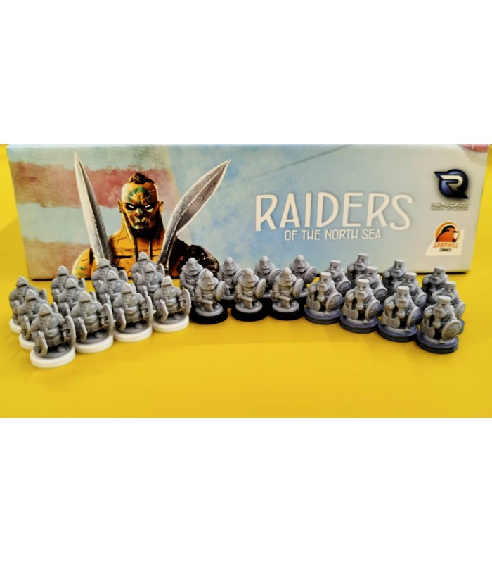 فیگور شخصیت های بازی مهاجمان دریای شمال ریدرز Raiders of the North Sea