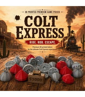 منابع 3 بعدی بازی کلت اکسپرس Colt Express