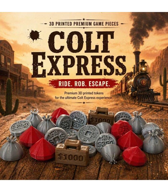 منابع 3 بعدی بازی کلت اکسپرس Colt Express