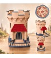 برج تاس مدل قلعه مکانیکی Dice Tower Mechanical Trap Door
