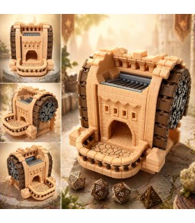 برج تاس مدل قلعه آسانسوری Dice Tower Mechanical Elavator