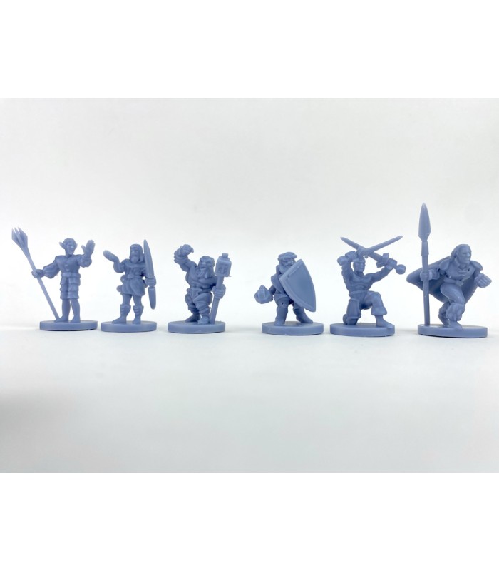فیگور دنیای دانجنز بسته کرکترها بسته دوم Dungeons & Dragons Character Pack2