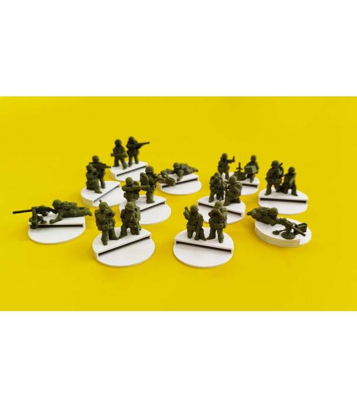 فیگور قطعات 3بعدی بازی بیباکان نرماندی Undaunted: Normandy