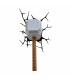 چکش ثور دکوری دیواری پرینت 3 بعدی Thor Hammer Mjolnir 3d