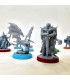 فیگور شخصیت های بازی بی همتا آنمچد یک Unmatched: Volume One Figure Pack