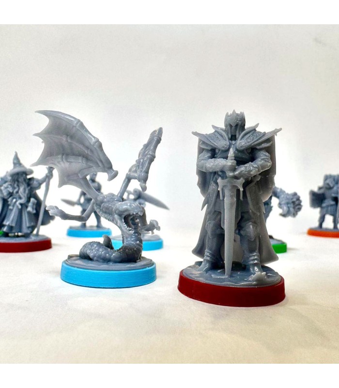 فیگور شخصیت های بازی بی همتا آنمچد یک Unmatched: Volume One Figure Pack