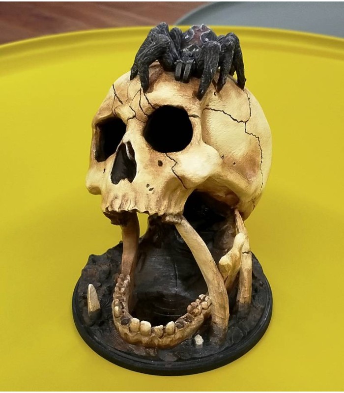 برج تاس مدل اسکلت جمجمه مدل رتیل Dice Tower Skull