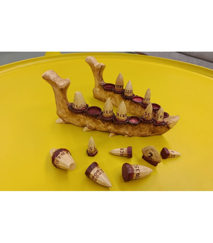 آرواره اژدها مدل تاس دانجنز Dnd Dragon's Jaw