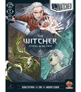 بازی بی همتا آنمچد ویچر پولاد و نقره Unmatched: The Witcher Steel and Silver