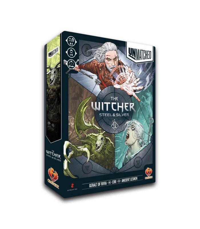 بازی بی همتا آنمچد ویچر پولاد و نقره Unmatched: The Witcher Steel and Silver