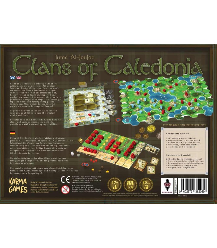 بازی ایرانی خاندان های کلدونیا Clans of Caledonia
