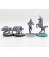فیگور همرزم های بازی بی همتا آنمچد ویچر نقره Unmatched: The Witcher Steel and Silver Figure Pack
