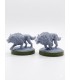فیگور همرزم های بازی بی همتا آنمچد ویچر نقره Unmatched: The Witcher Steel and Silver Figure Pack