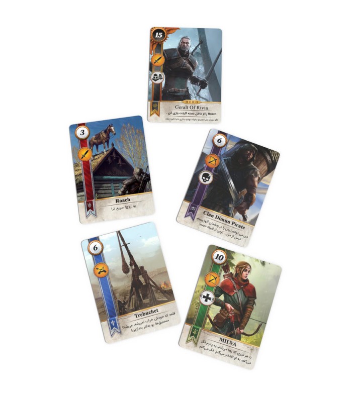 بازی ایرانی ویچر گوئنت فول فکشن GWENT: The Witcher Card Game Full Faction
