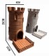 برج تاس مدل قلعه بزرگ Dice Tower