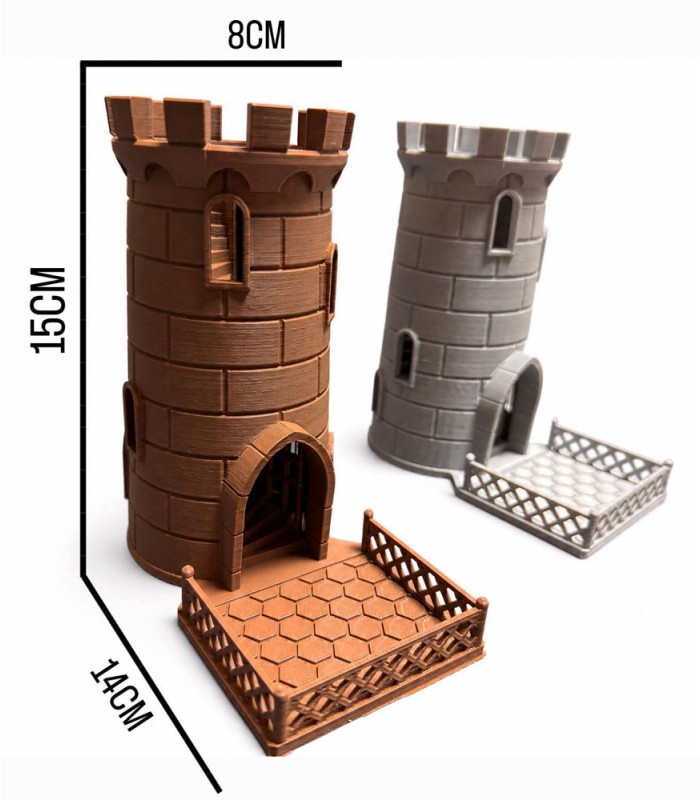 برج تاس مدل قلعه بزرگ Dice Tower