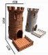 برج تاس مدل قلعه کوچک Dice Tower