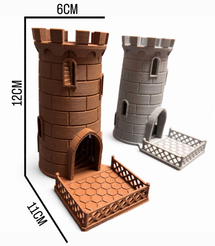 برج تاس مدل قلعه کوچک Dice Tower