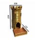 برج تاس مدل قلعه ابریشمی کوچک Dice Tower