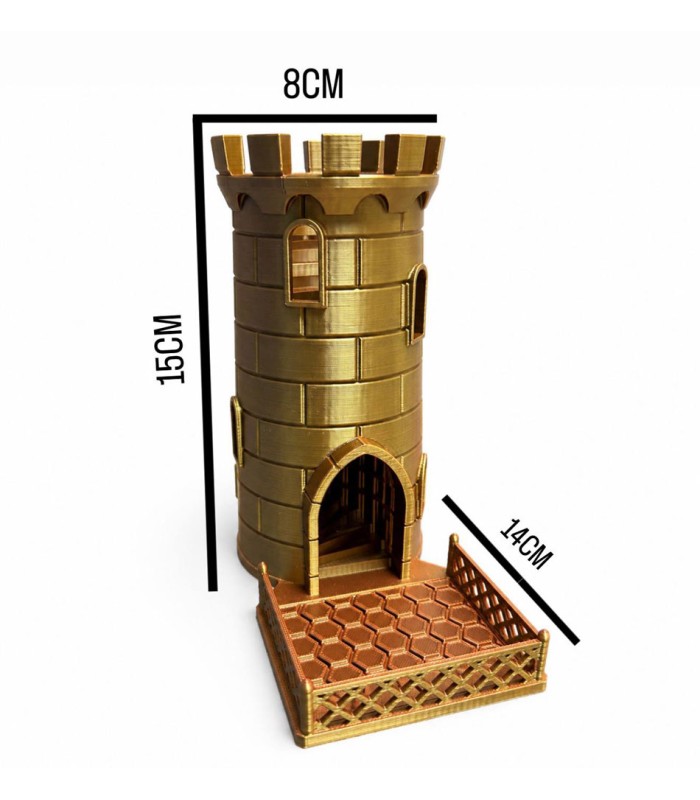 برج تاس مدل قلعه ابریشمی بزرگ Dice Tower