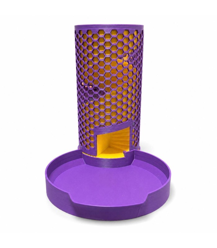برج تاس مدل زنبوری دو رنگ Dice Tower
