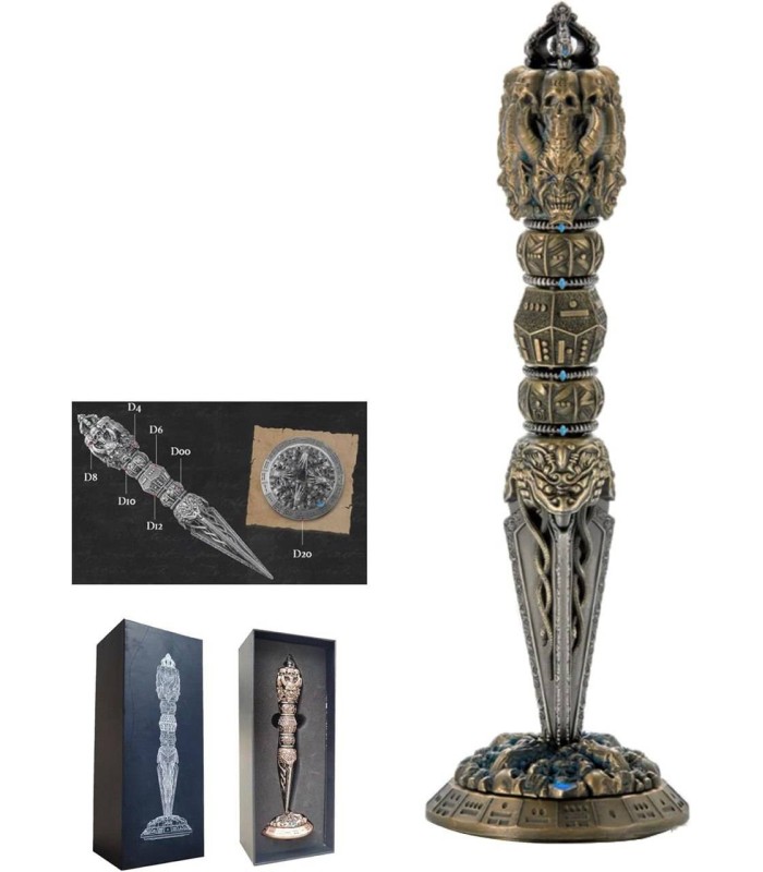 تاس بازی نقش آفرینی دی اند دی مدل تاس عصای جادویی dungeons and dragons dnd Wand Dice