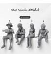 فیگور مجسمه های فانتزی نشسته انیمه Seated Figures Anime