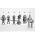 فیگور مجسمه های فانتزی نشسته فوتبالی Seated Figures Football