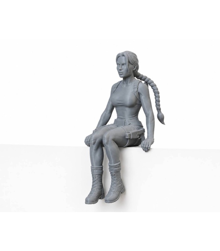 فیگور مجسمه های فانتزی نشسته ویدیو گیم Seated Figures Video Game