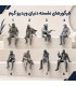 فیگور مجسمه های فانتزی نشسته ویدیو گیم Seated Figures Video Game