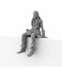 فیگور مجسمه های فانتزی نشسته ویدیو گیم سونی Seated Figures Video Game Sony