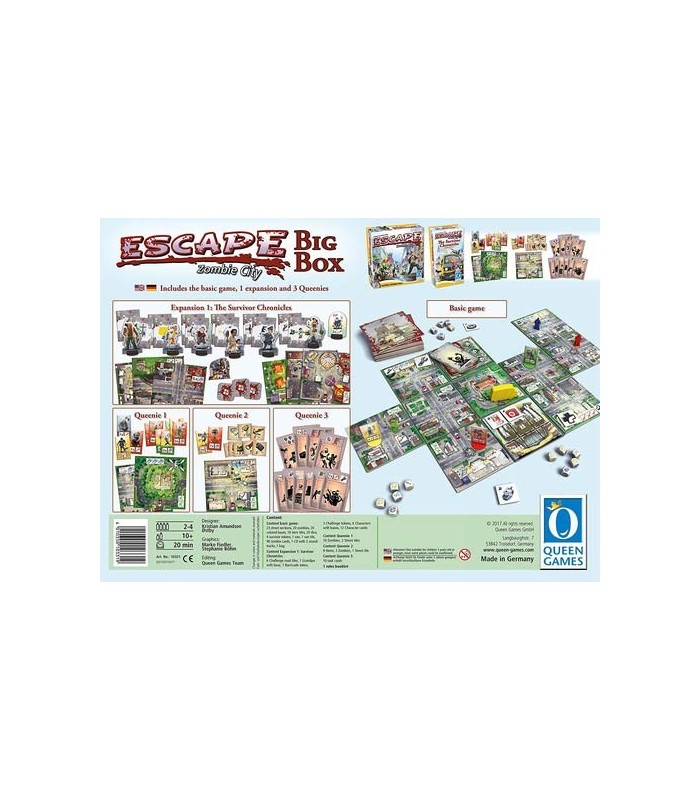 فرار : شهر زامبی ها نسخه جعبه بزرگ (Escape: Zombie City Big Box)