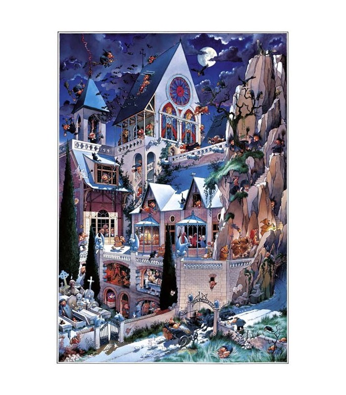 پازل 2000 تکه (Loup Castle of Horror)