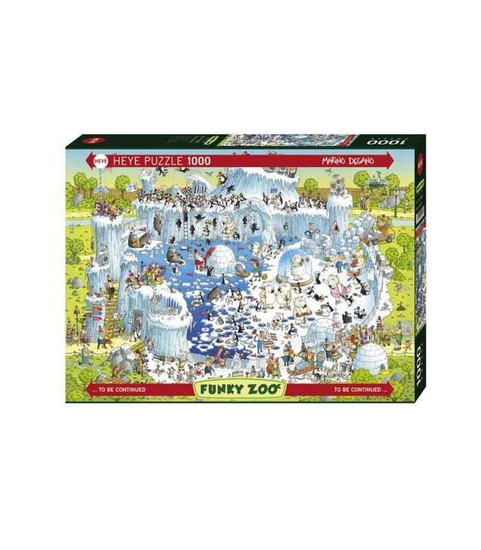 پازل 1000 تکه (Degano Zoo Polar Habitat)