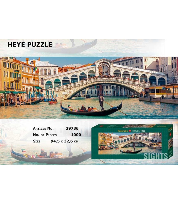 پازل 1000 تکه (Rialto Bridge)